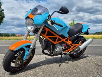 ducati monster m1000 in gulf farben