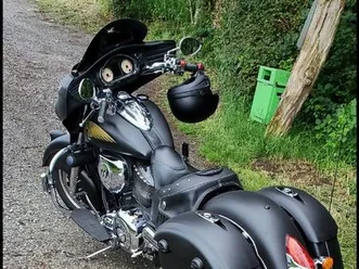 indian chieftain - black- top
