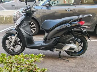 piaggio liberty 125 sport nero opaco, nuovo con garanzia