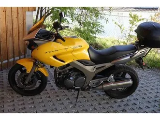 yamaha tdm 900, gelb / silber