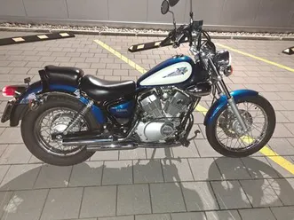 yamaha xv 125 (blau-weiss)