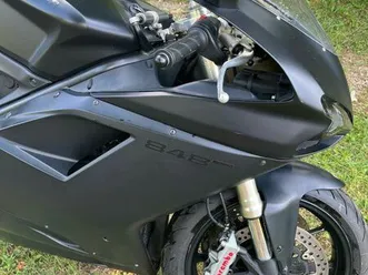 ducati 848 evo noir mat