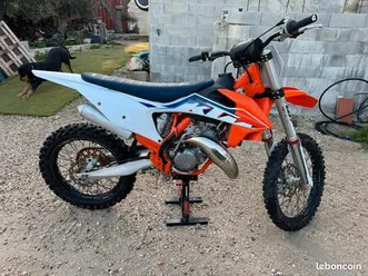 ktm 150 sx de 2022 avec 74 heures d'utilisation