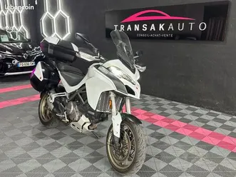 ducati multistrada 1260 s 160 ch ~ bluetooth ~ top case ~ valise latéral ~ sacoche ducati