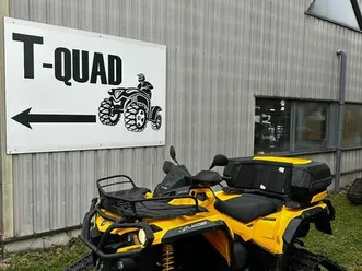 atv quad 4x4 : can an outlander 1000 xt + chenilles/raupen
