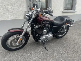 mit neuer mfk schöne harley-davidson xl 1200 c sportster