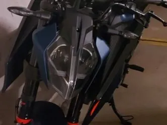 ktm 125 duke abs, sehr gutem zustand,wenig km,jg 2024,blau!