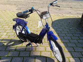 mofa piaggio ciao neu aufgebaut perl blau