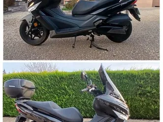 scooter kymco x-town 300 full black 2022