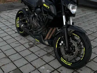 yamaha mt07 2019 abs a2