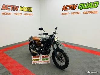 ◊?masai 125 scrambler 2019 - 5.400 km ?◊- activquad - envoi / reprise / facilité de paiement