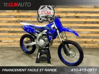 2021 yamaha yz 450f + 30 hr seulement + echappement fmf complet