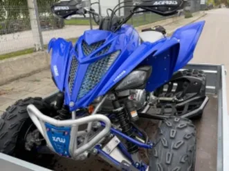 yamaha raptor 2021г/~38 мото часа/чисто нови части от 2025г!