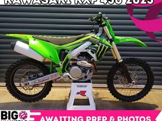 kawasaki kxf 450 2023 - approx 50 hrs - ti footpegs, renthal fatbars, start dev