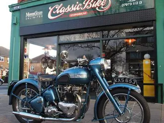 1951 triumph 6t 650 thunderbird classic probably the nicest you will ever see.