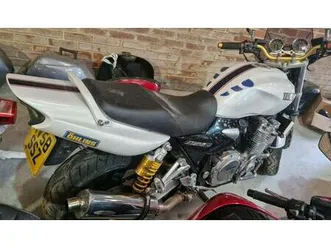 2008 58 yamaha xjr 1300 naked muscle xjr1300 white blue stripe 14k nice