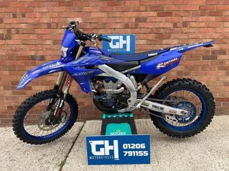 2022 yamaha wr250f - road registered, 1907 miles - top end rebuild - serviced