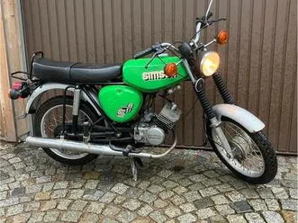 original lack simson s51 bj. 1989 mit ddr papieren - 4600 km !