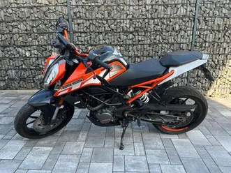 ktm duke 125 - ez 2020 - top zustand