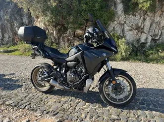 yamaha tracer 7 2023 - 7.200 km - estado novo - extras fernão ferro