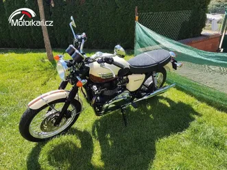 triumph bonneville t 100 (2011) top stav, zimní výprodej-su