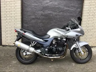 kawasaki zr7smotorrad silber mit sportauspuff a2 geeignet