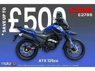 new mgb atx 125 adventure bike adv motorcycle learner legal a1 licence commut...