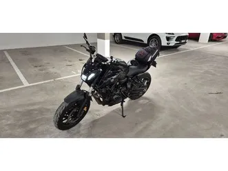 schwarzes yamaha mt-07 motorrad, jg 2021, top zustand!