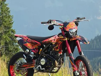 fantic xmf 125 competition, supermoto, top zustand!