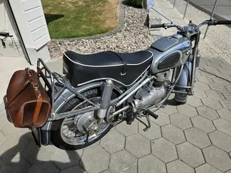 bmw r 26 veteraneneintrag - kult-motorrad oldtimer bj 1957
