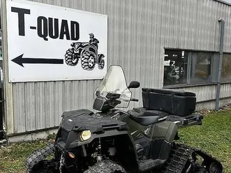 atv quad 4x4 : polaris sportsman 570 + chenilles/raupen