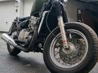 kawasaki en 500 a bobber winterprojekt
