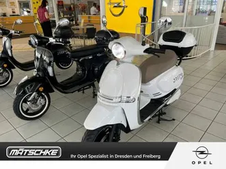 dreems moon x e-roller 90km h +topcase+ sofort+ led