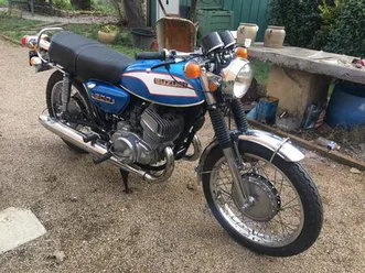 suzuki t 500 de 1974 à vendre - moto ancienne de collection