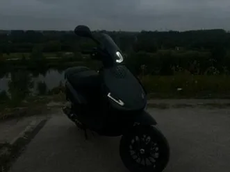 mooie custom zip 50cc 4t 2v met sp voorvork — scooters | piaggio — marktplaats