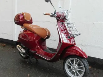 vespa primavera 125 abs viel zubehör