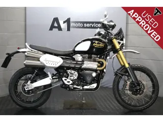 used triumph scrambler 1200 xe icon edition for sale in york