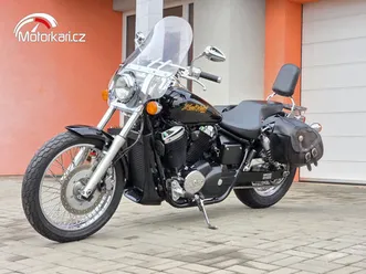 honda vt 750dc black widow, původ čr, opěrka, brašny, plexi