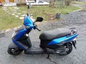 scooter sym orbit iii bleu euro 5