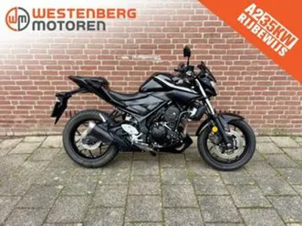 yamaha mt-03 abs 2018 geschikt voor a2 rijbewijs ! — motoren | yamaha — marktplaats