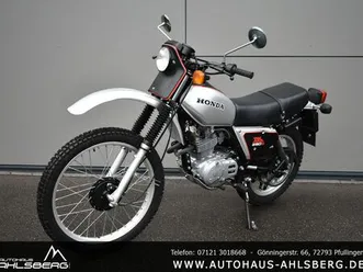 honda xl 250 aus 1.hand jahrgang 1938/neuwertig/2200km