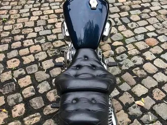 ② tres belle yamaha virago 750 cc 1992 bleu nuit