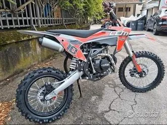 lem pitbike rf 17/14 125 rosso