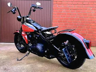 harley davidson springer evo. screamin eagle kess tech