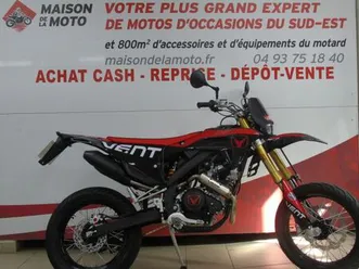 vent derapage 125 2022 125 cm3 | moto super motard | 151 km | noir | 06250 mougins