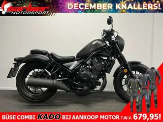 honda cmx 500 rebel zwart