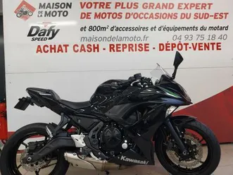 kawasaki ninja 650 full 2017 650 cm3 | moto sportive | 8 711 km | noir | 06250 mougins