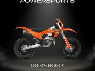 350 exc-f 2026 model - ktm main dealer - reserve now!