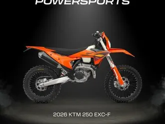 250 exc-f 2026 model - ktm main dealer - reserve now!