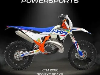 ktm 300 exc 6days 2026 - ktm main dealer - reserve now!